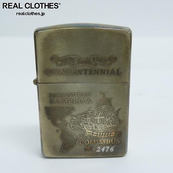 ZIPPO/ジッポーオイルライター COLUMBUS DISCOVERY of AMERICA ZIPPO/ジッポーオイルライター COLUMBUS DISCOVERY of AMERICA