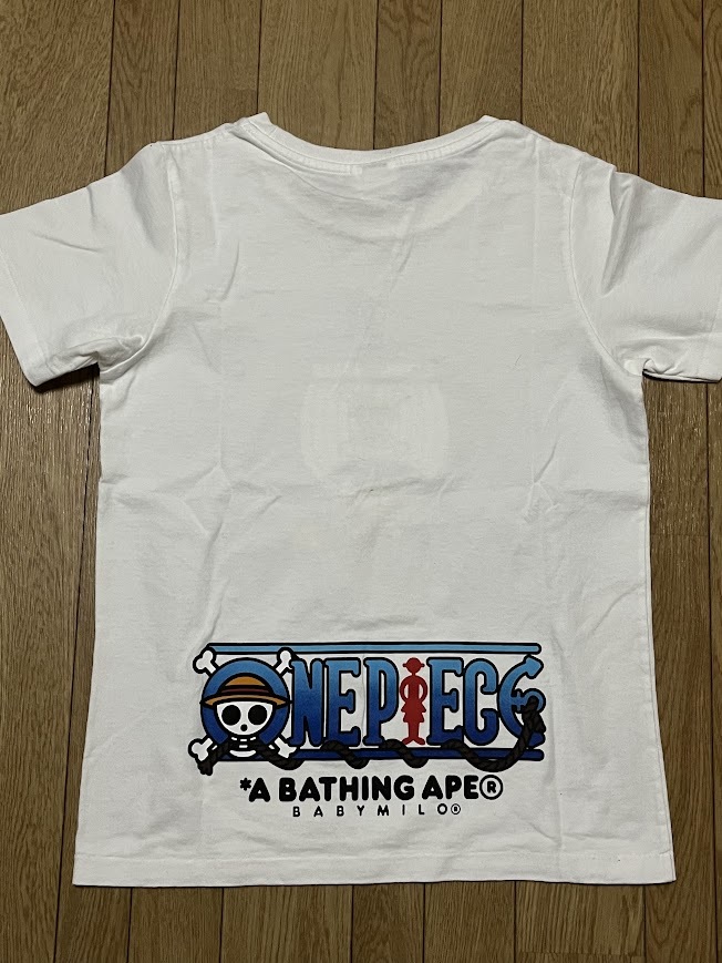 ☆XS☆ Bape X One Piece BABY MILO Luffy Japanese manga series 