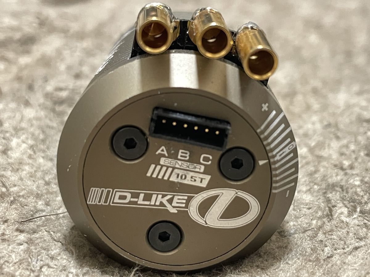 レーヴD アブソルート1 10.5T ブラシレスモーター D-LIKE ブラシレスモーター 10.5T 使用回数少ない