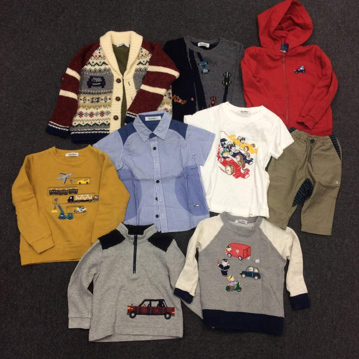 3538 familiar/ファミリア 子供服まとめ売り 100・110・120サイズ