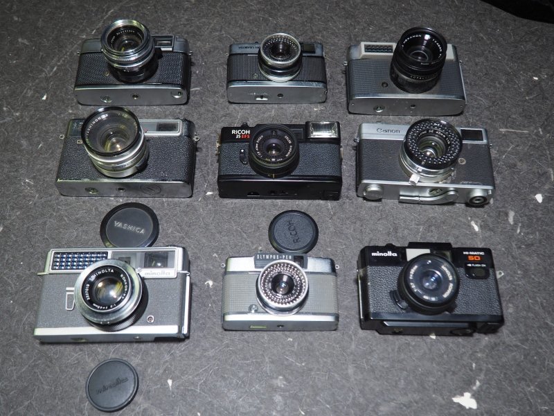 超お得！ジャンク 未確認品 フィルムカメラ8台セット 現状お渡し品
