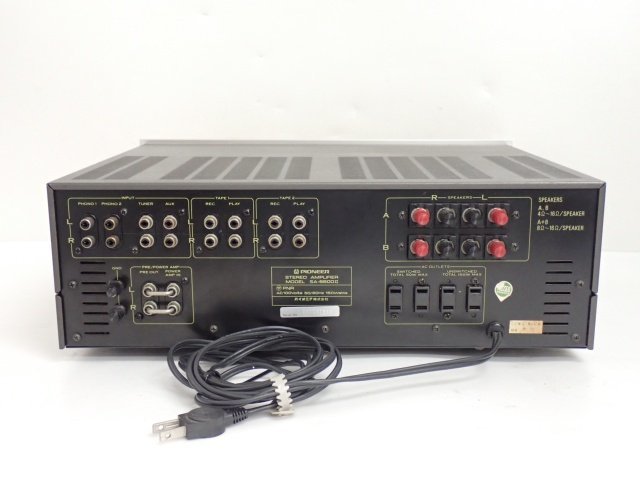 PIONEER Pioneer プリメインアンプ | eBay ジャンク Pioneer