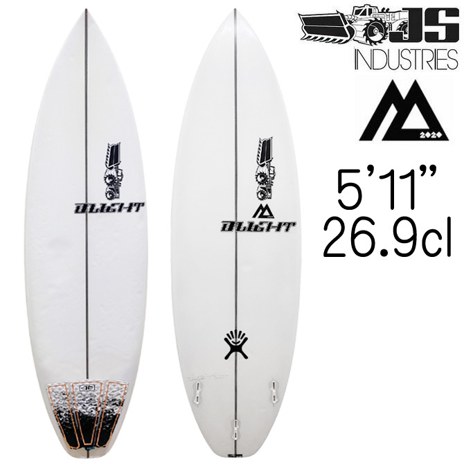 中古】 JS サーフボード モンスタ 2020 モデル 5'11 26.9L / JS