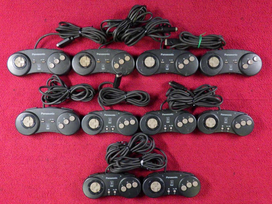 Panasonic 3DO コントローラー 10個セット＊ジャンク品【GH】