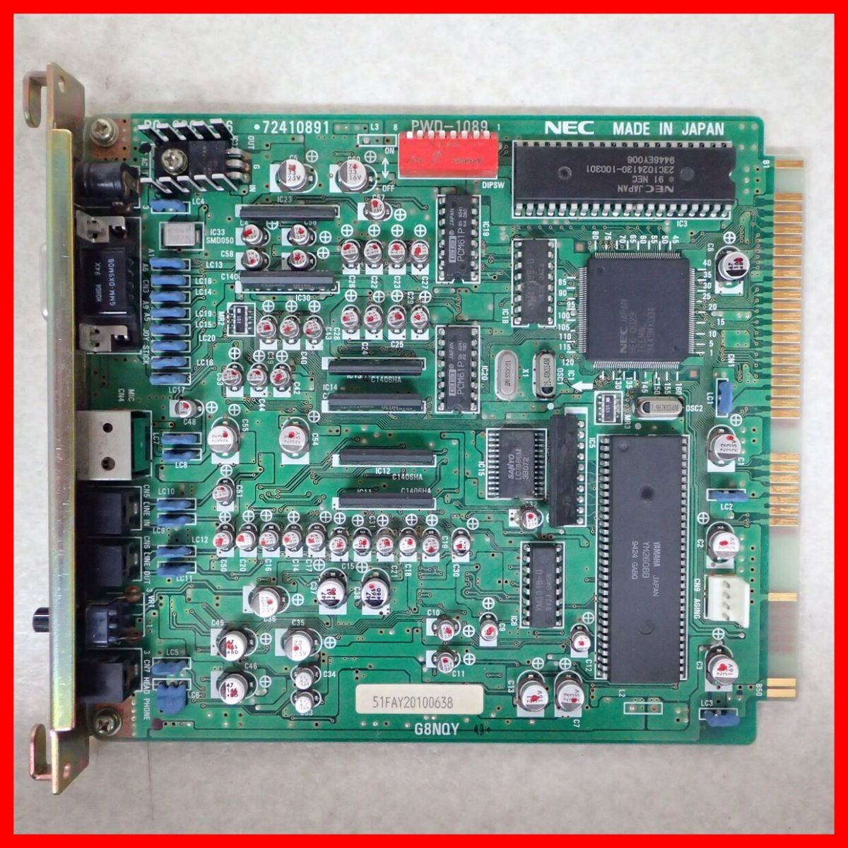 ☆NEC サウンドボード PC-9800シリーズ PC-9801-86 日本電気 動作