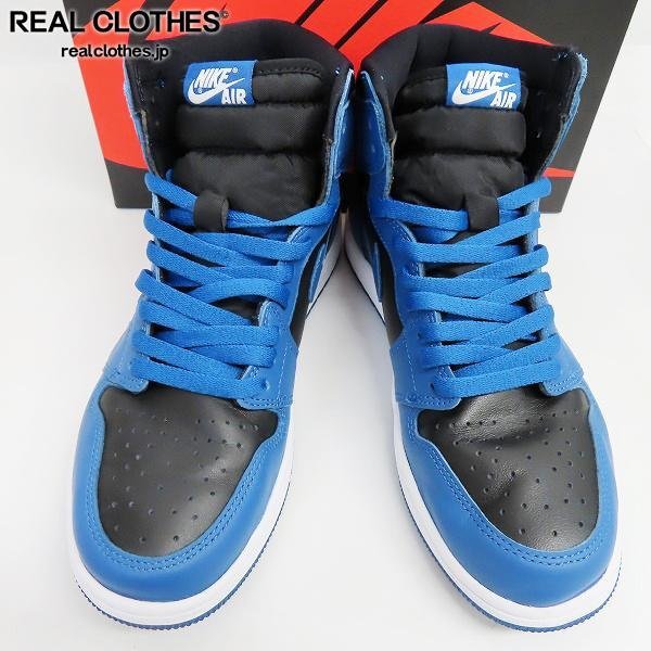NIKE/ナイキ AIR JORDAN 1 HIGH OG Dark Marina Blue エアジョーダン1 ダークマリーナブルー 555088-404/27.5 /080