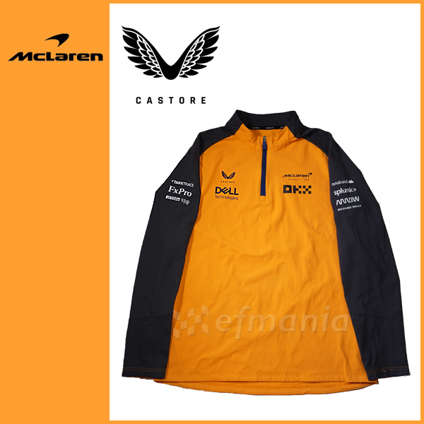 【非売品】2022 マクラーレン F1チーム支給品 OKXロゴ付きプルオーバー XL カストレ★ランド・ノリス リカルド 日本GP