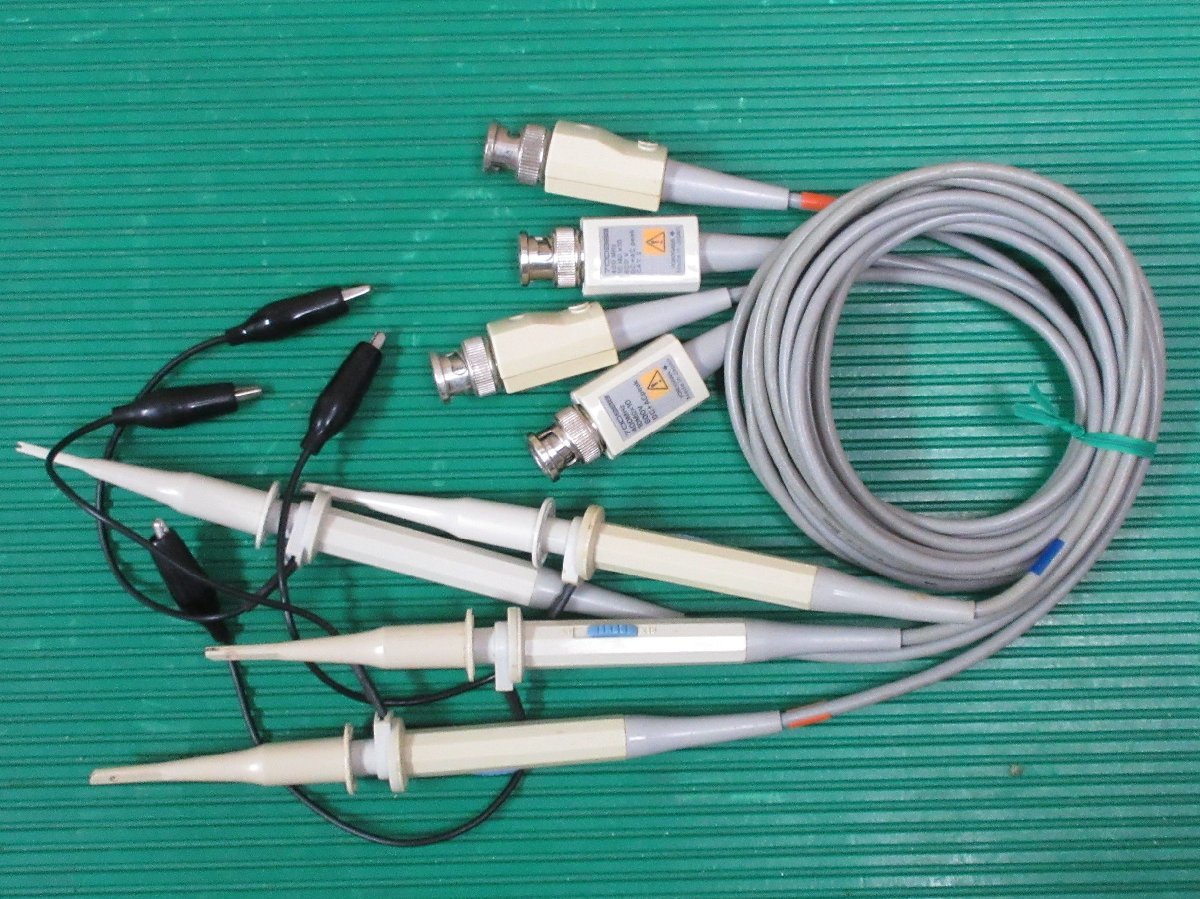 Yokogawa/横河電機 700988 パッシブプローブ 400MHz 10M ×10 600V ×4本セット 未検査品