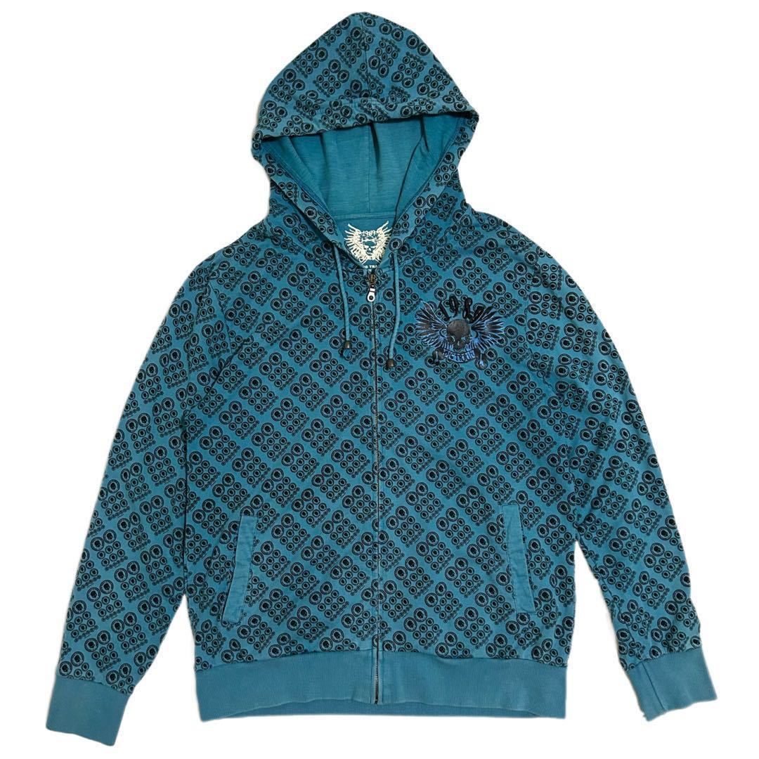 2000s BIG TRAIN OSAKA Skull Hoodie 00s 90s y2k archive アーカイブ