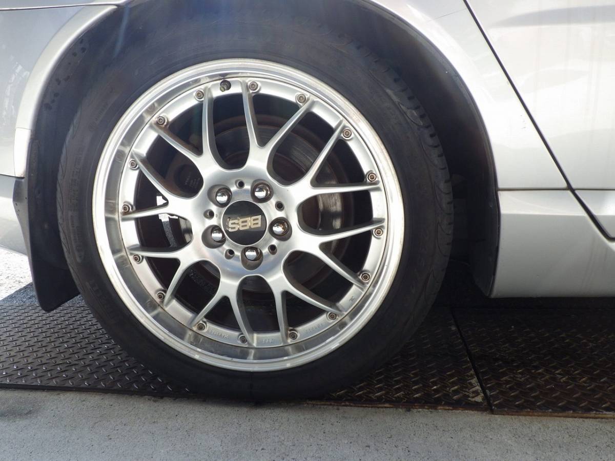 030823 ボルボ V70 BBS RS-GT RS915 鍛造 18インチ PCD108 タイヤ 