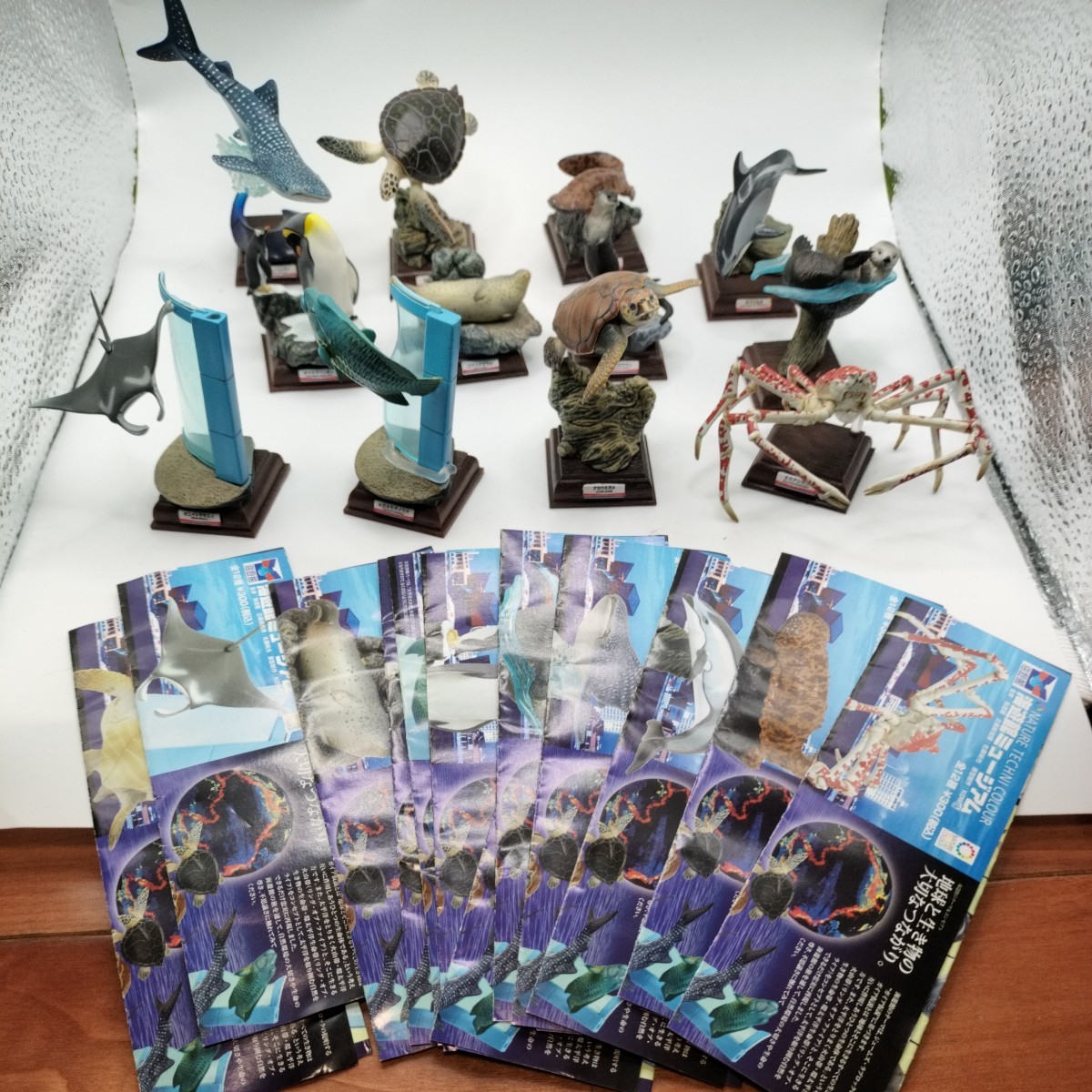 ネイチャーテクニカラー フィギュア 海遊館ミュージアム限定　全12種　新品 ネイチャーテクニカラー 海遊館ミュージアム ページ1 コンプ セット