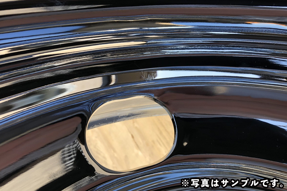 新品 2枚セット 訳あり B品 メッキホイール トラック用 キャンター ふそう 三菱 16×5.5 オフセット 115 5穴 リア用 中国製 DOT-X 訳あり メッキ 新品 - 低床 295/80r22.5の通販
