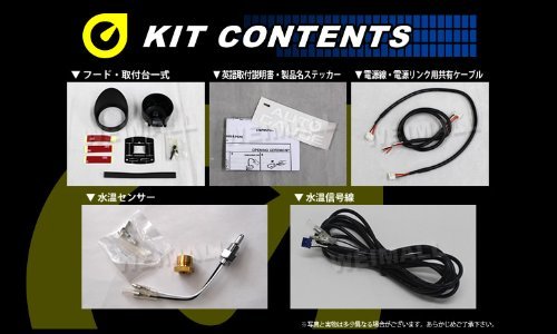 オートゲージ 日本製モーター 60mm 水温計 2色バックライト エンジェルリング 458シリーズ【458WT60】 オートゲージ 水温計 60mm 0 1 車＆バイク