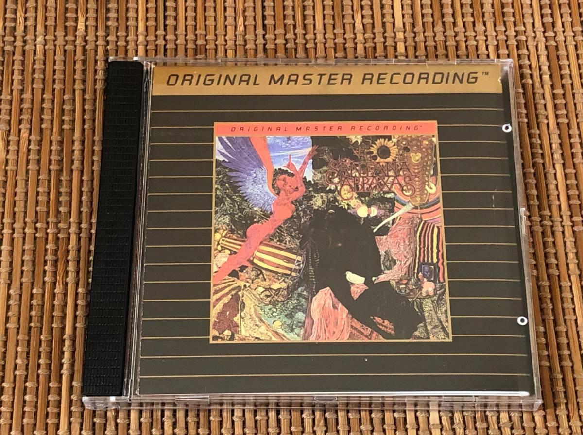 24kt GOLD CD SANTANA/ABRAXAS mfsl mobile fidelity sound lab サンタナ ゴールド モービル・フィデリティ 24カラット