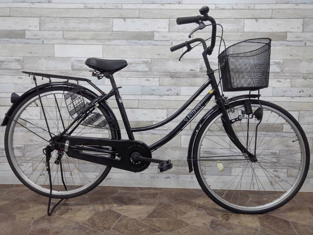 H283040(075)-7/TT0【千葉から家財便発送または引取り】SUNTRUST 26インチ 自転車