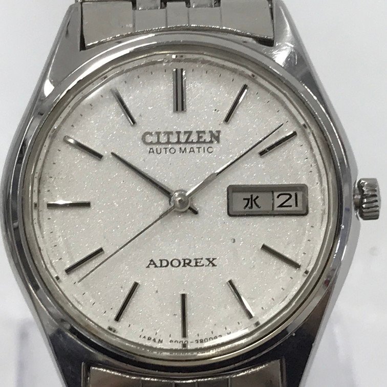 1円~ A CITIZEN シチズン ADOREX アドレックス 自動巻き デイデイト