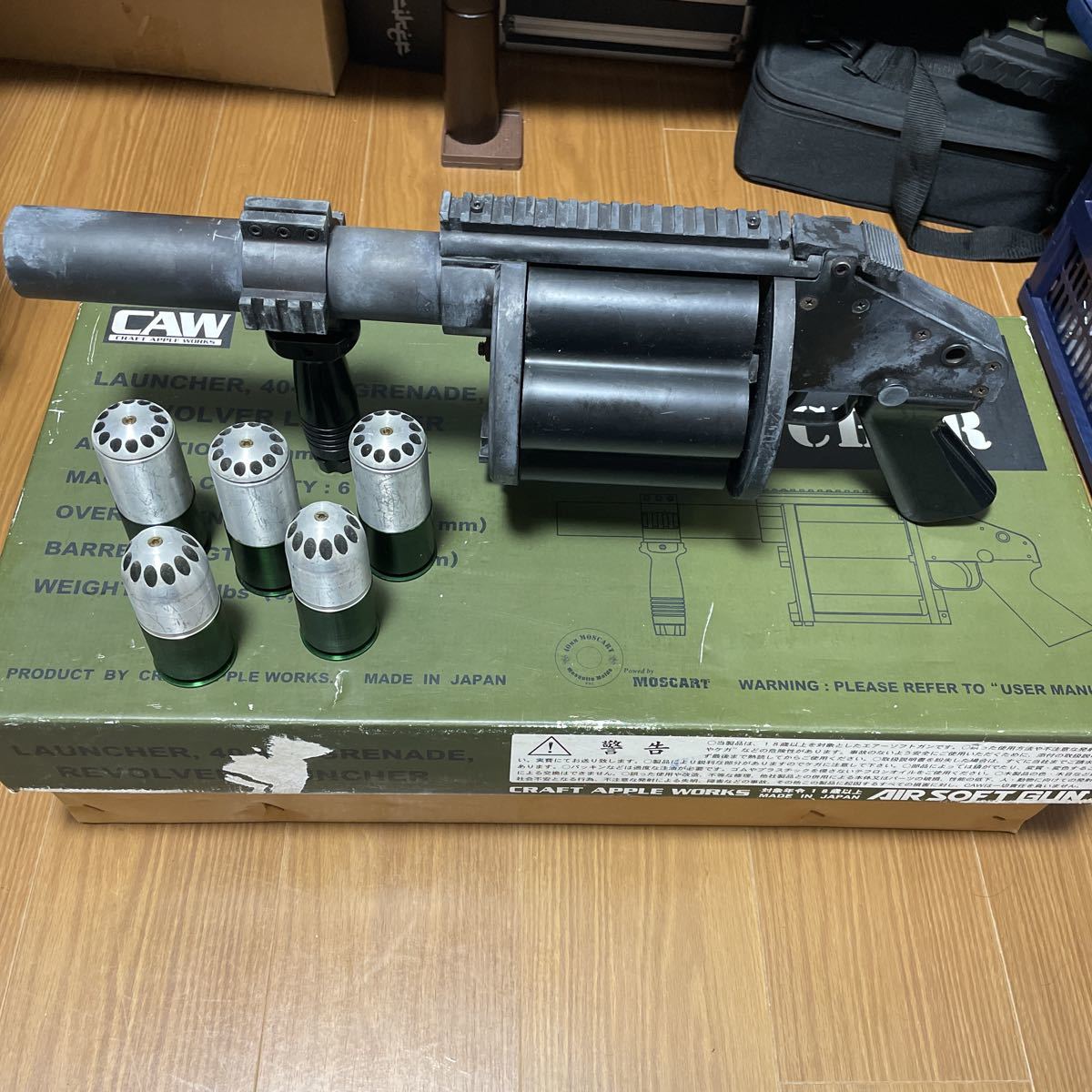 CAW リボルバー ランチャー グレネードランチャー 18歳以上
