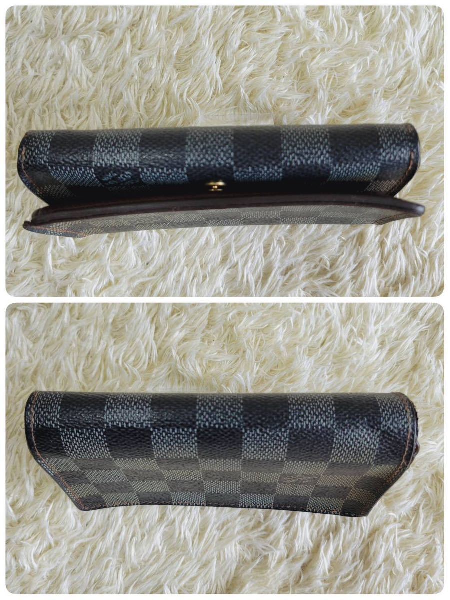 ルイヴィトン ダミエ ポルトフォイユ トレゾール L字ファスナー財布