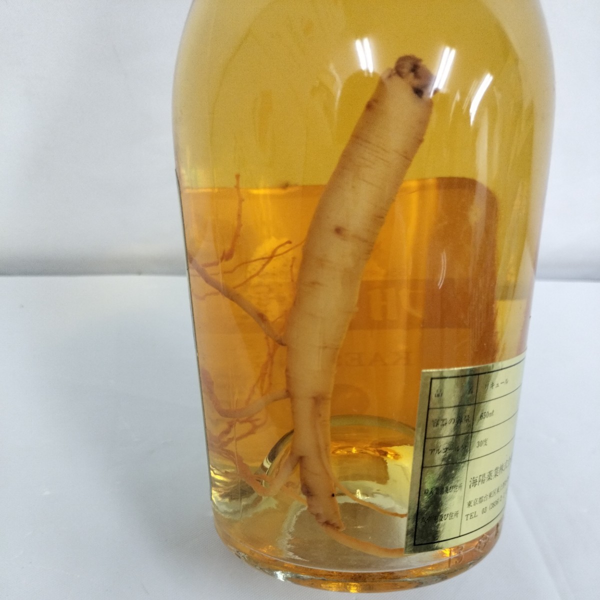 飲料・酒 開城高麗人参酒(ケソン・コリョ・インサムジュ) 650ml 30度