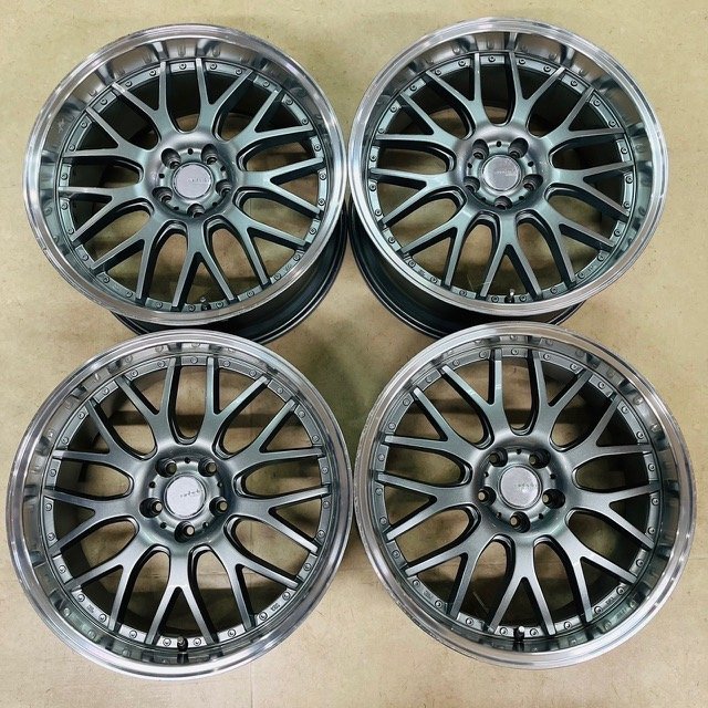 ◎アネーロ シュパーヴ ANHELO Superv 20インチ 8.5J 9.5J +35 +38 5H 114.3 アルファード ヴェルファイア苫小牧店～店頭引取可能◎