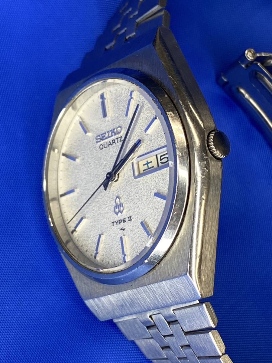 【稼働品】セイコー SEIKO クォーツ TYPE ll タイプ2 4336-8030 メンズ腕時計