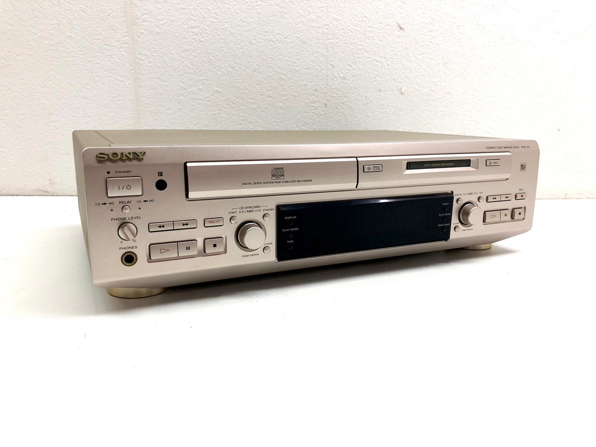 SONY MDデッキMDS－S38 MDディスク無い為 通電のみ確認 | HANABI