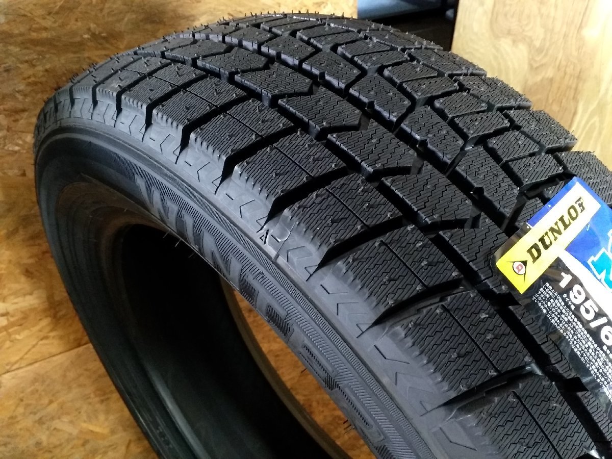 送料無料】60系プリウス用冬セット ダンロップ WM02 195/60R17 90Q 