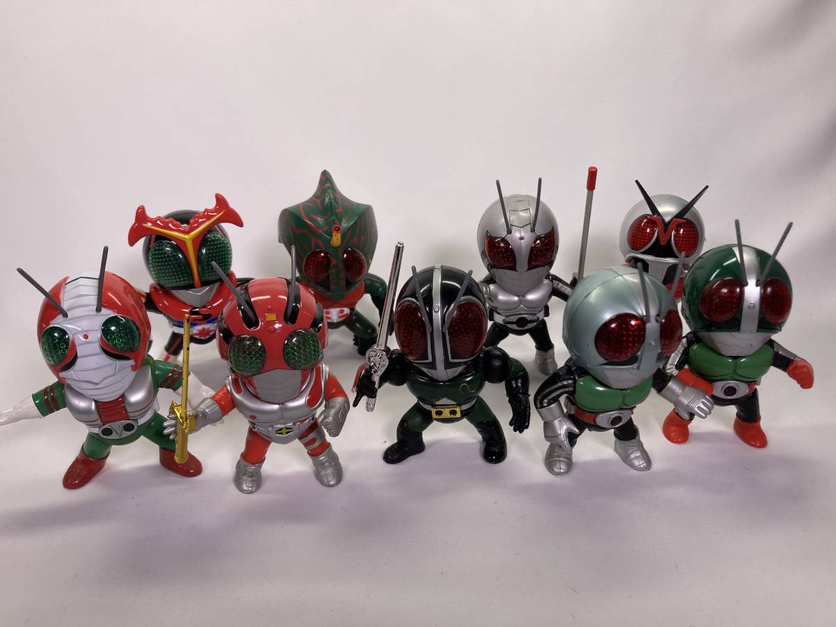 まとめ売り】バンダイ 仮面ライダーSD マイティライダーズ BLACK RX