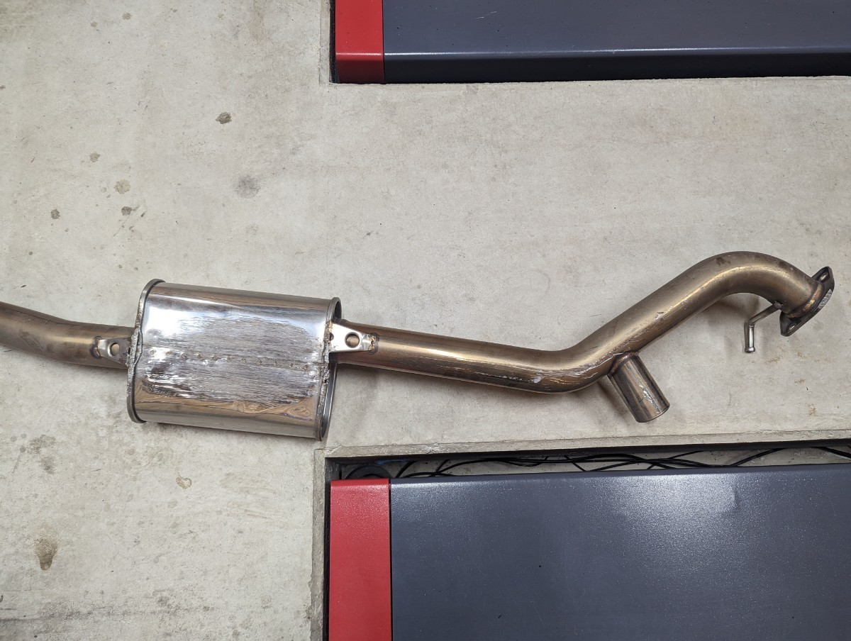 GP SPORT EXAS Evotuneマフラー WRX STI VAB用