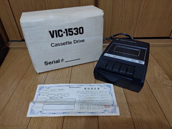 箱有り・ジャンク品】COMMODORE 1530 データレコーダー VIC-1001