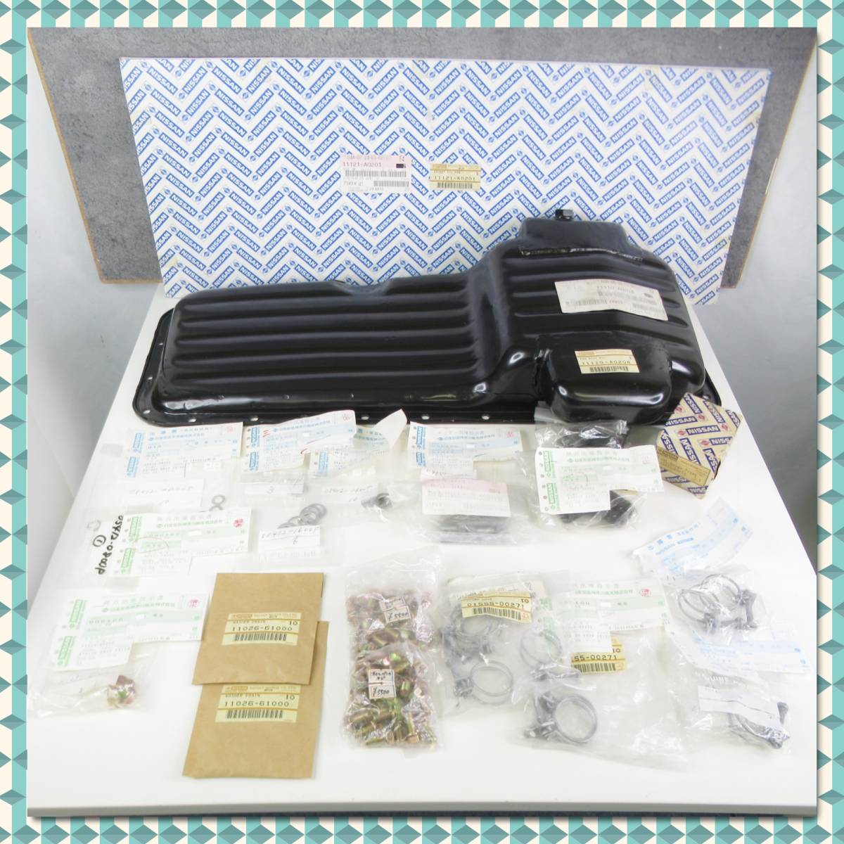 人気SALE，人気 KE-4 ⑩ NISSAN 日産 純正部品 S20 オイルパン 他 一部レプリカあり PGC10 KPGC10 KPGC110 Z432 PS30 日産ワークス ハコスカ(日産用)｜売買されたオークション情報、yahooの商品情報をアーカイブ公開 - オー 日産用