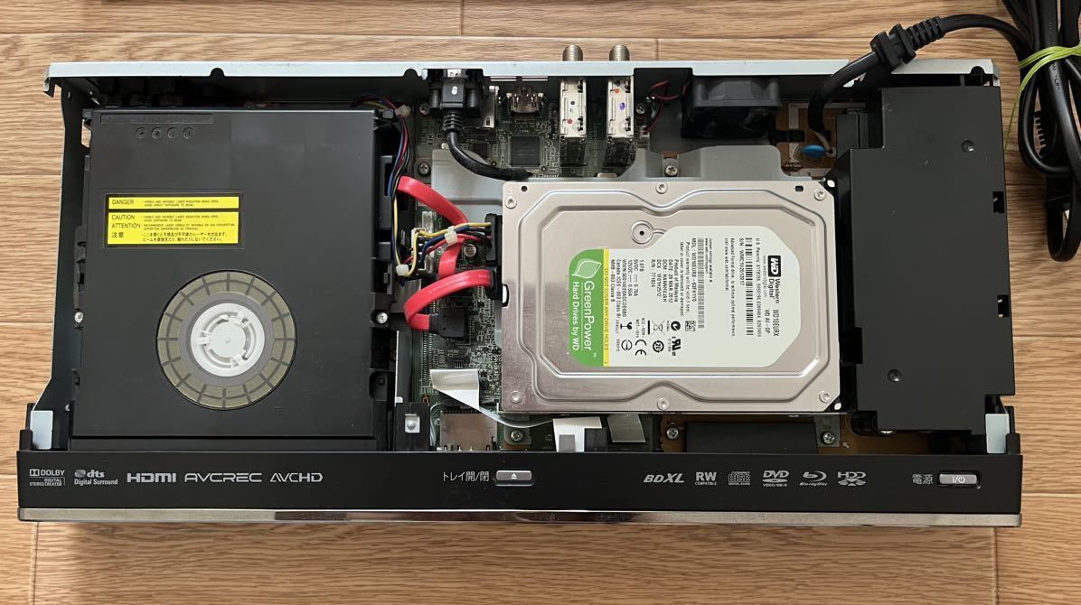 1TB☆12年☆三菱/REAL☆HDD/BDレコーダー☆DVR-BZ360☆ 【公式通販】