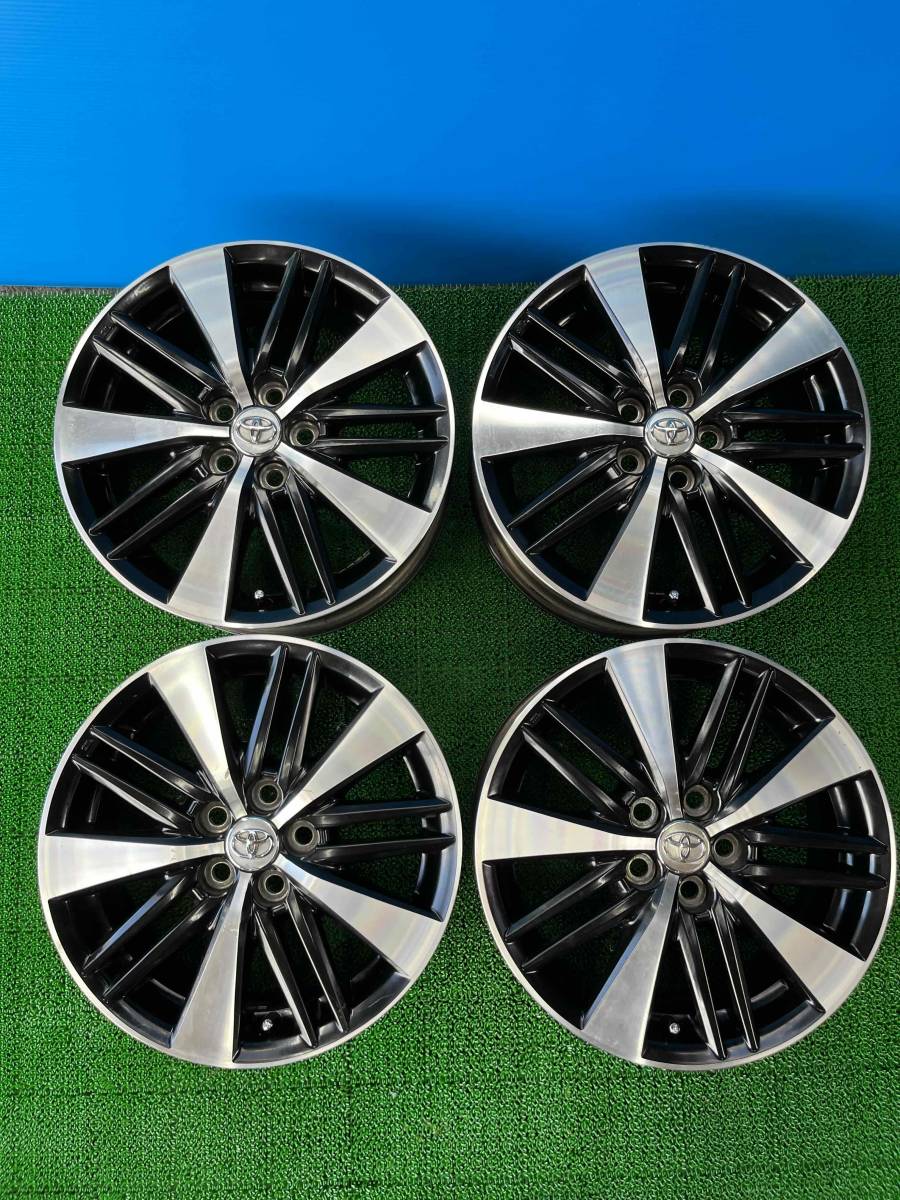 トヨタ純正 ウィッシュ 16インチ 6J 100－5H ＋45 アルミ 