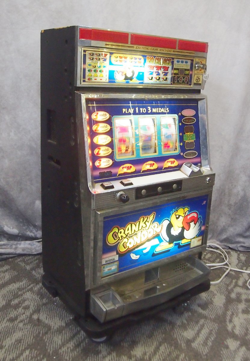 K○【ジャンク】ARUZE/アルゼ クランキーコンドル 初代 スロット/パチスロ 実機 コイン機 4号機 初代 クランキーコンドル スロット  2026年最新クランキーコンドルの人気アイテム -「クランキーコンドル」の落札相場・落札価格 クランキーコンドルの通販