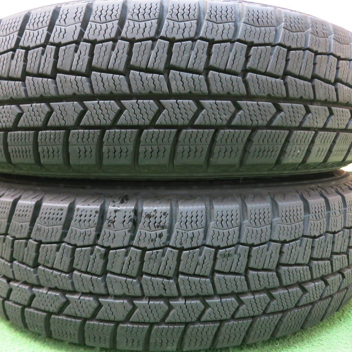 バリ溝！21年！キレイ！9分☆スタッドレス 155/65R14 ダンロップ