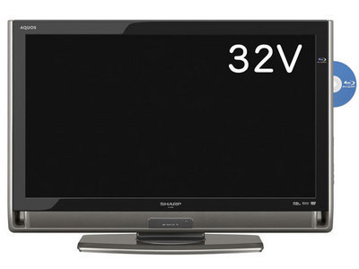 SHARP ブルーレイ内蔵　LED　AQUOS　LC-32DX3