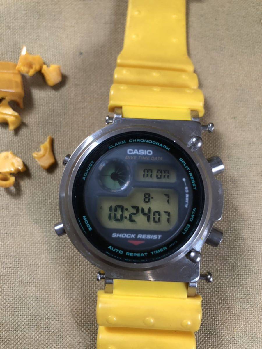 G-SHOCK 初代フロッグマン イエロー 希少 DW-6300-9サポートページ