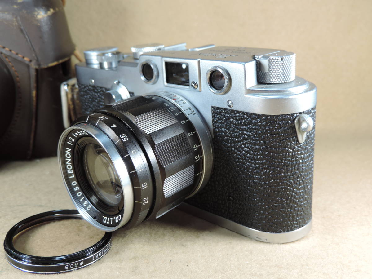 レオタックス カメラ LEOTAX CAMERA CO LTD Lマウント L39 革ケース 