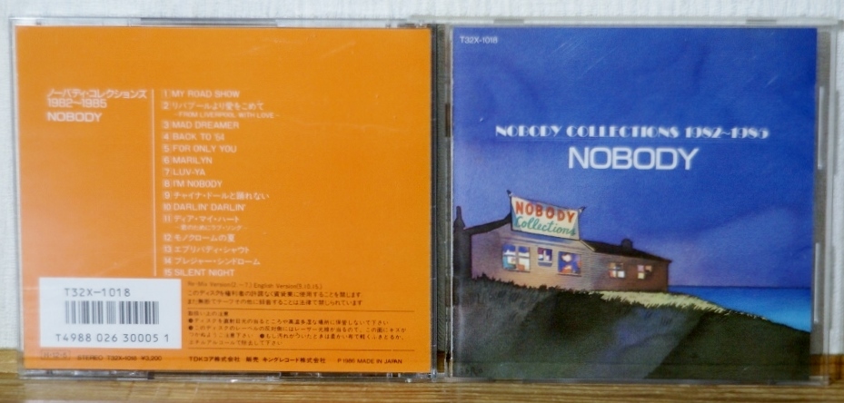 NOBODY ⁄ COLLECTIONS 1982～1985 ⁄ TDKコア .: NOBODY