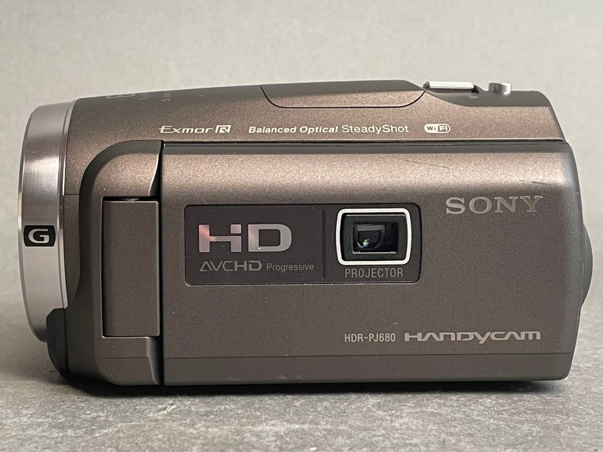 YN130 SONY ソニー HDR-PJ680 ハンディカム ビデオカメラ レコーダー