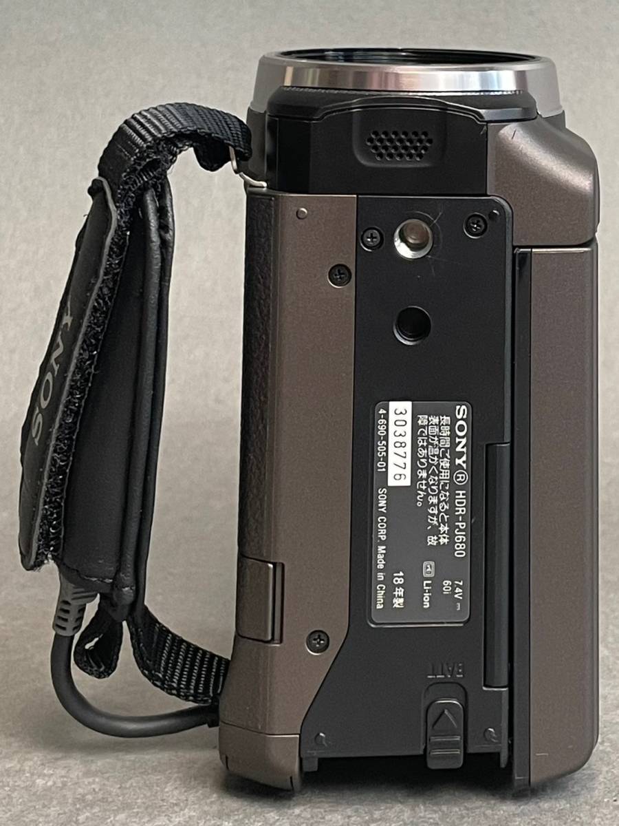 YN130 SONY ソニー HDR-PJ680 ハンディカム ビデオカメラ レコーダー