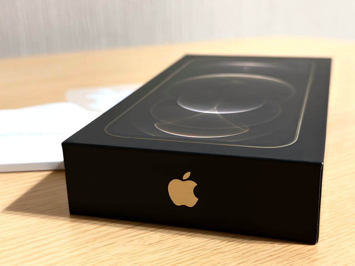 iPhone12 Pro Gold 128GB《Apple正規品》空箱（ステッカー ピン付き 