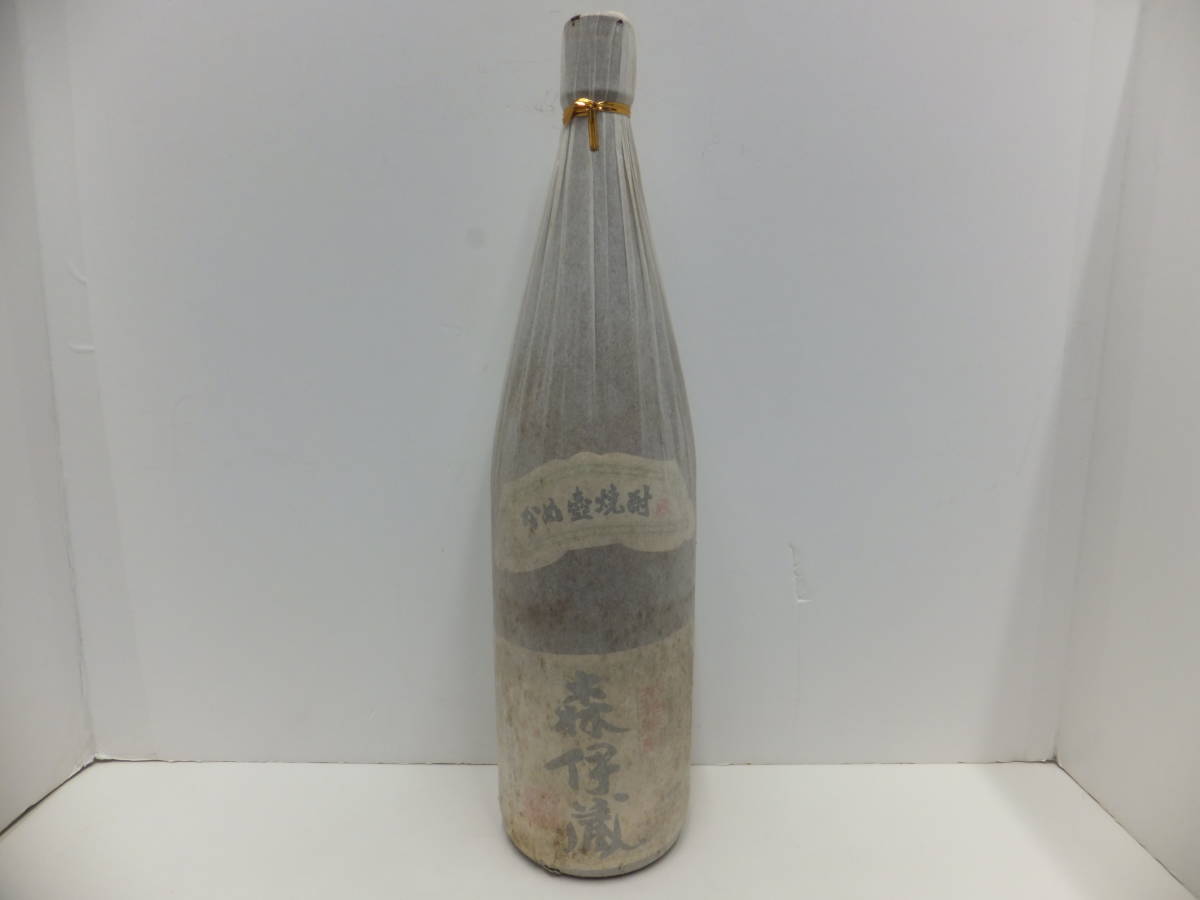 9181 酒祭 焼酎祭 森伊蔵 旧ラベル 1800ml 25度 未開栓 和紙ラベル劣化