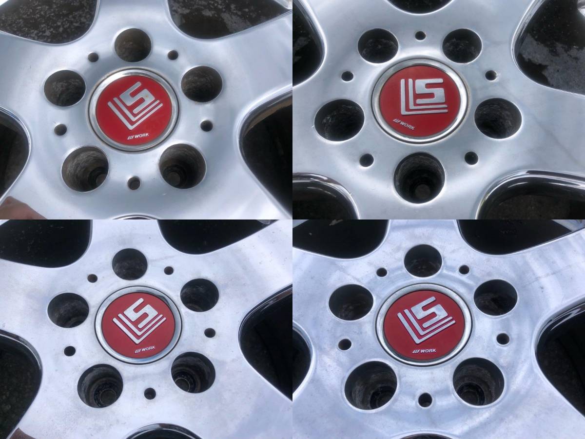 1万円から売り切り！】ワーク WORK LS305 18インチ センターキャップ 