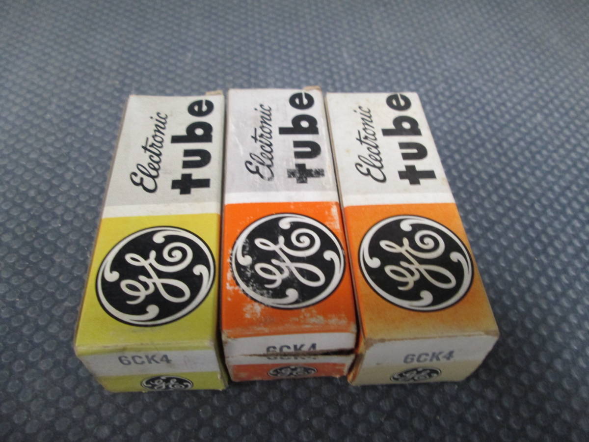 真空管　GENERAL ELECTRIC 6CK4 3個