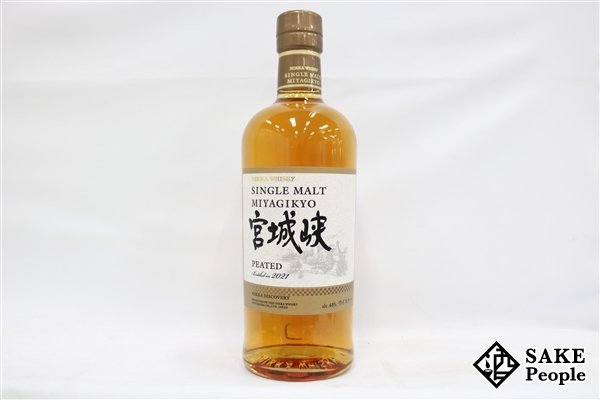 ◇注目! ニッカ 宮城峡 2021 ピーテッド シングルモルト 700ml 48