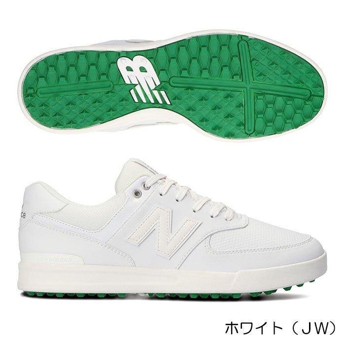 レディース ニューバランス New Balance ゴルフシューズ UGC574 スパイクレス D相当 紐タイプ カラー:ホワイト（ＪＷ） サイズ:23.0cm