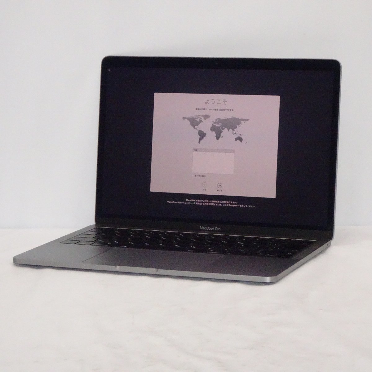 ジャンク MacBook Pro 13インチ 2018 Four Thunderbolt 3 Ports 元箱あり