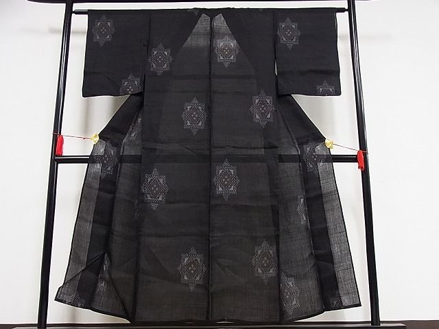 平和屋-こころ店□極上 夏物 重要無形文化財 本場宮古上布 苧麻 逸品