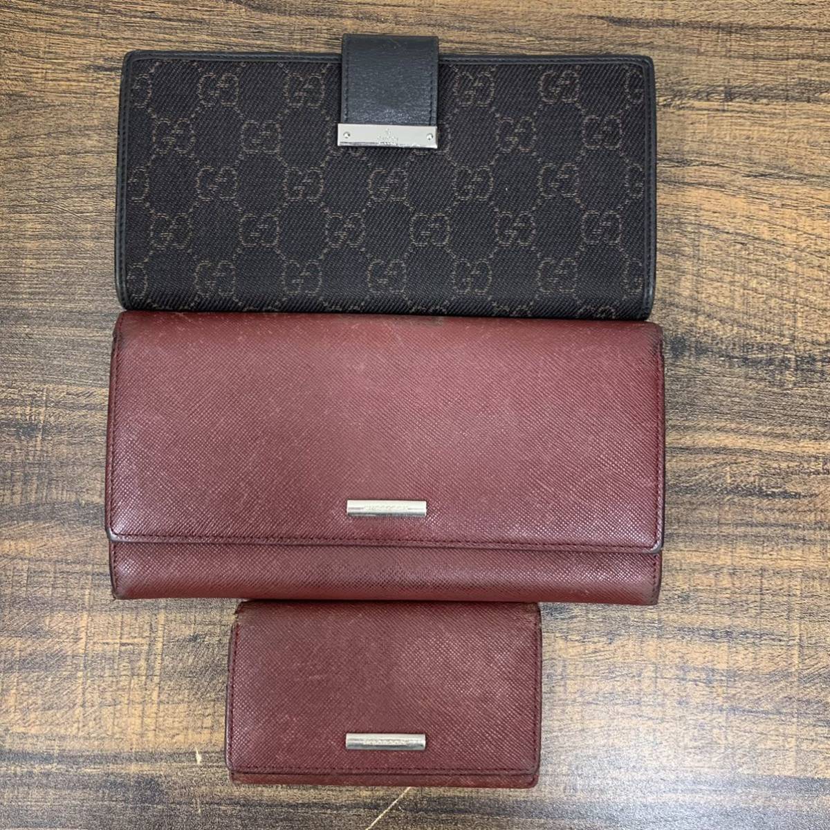 GUCCI グッチ メンズ レザーベルト ゴールドバックル ブラウン 